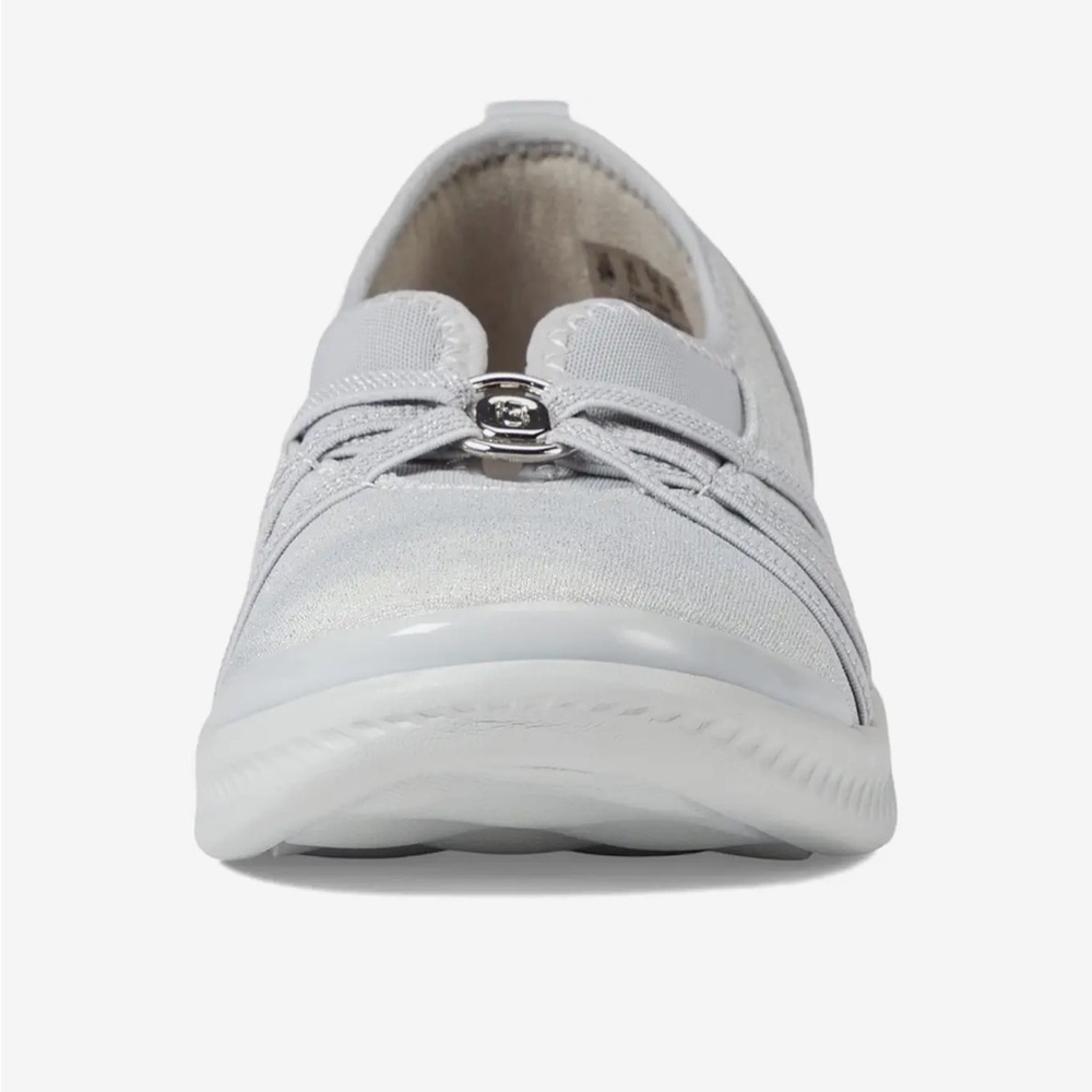 Bzees Niche Women's Silver Slip-On Shoes